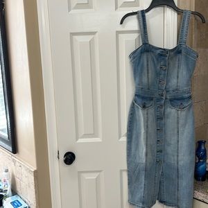 Jeans dress only used twice